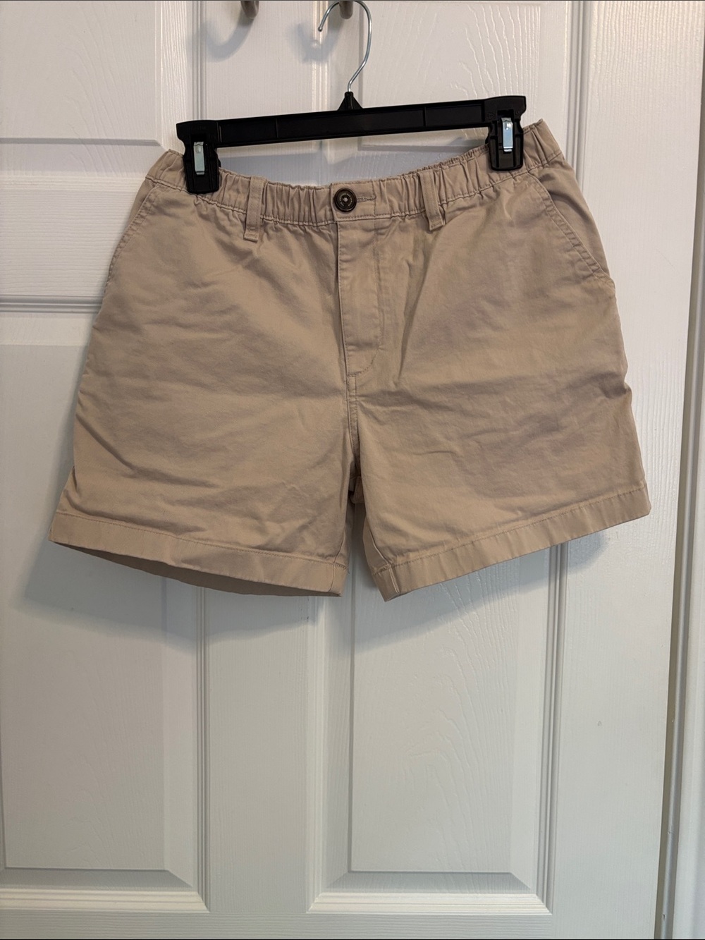 chubbies Tan Elastic-Waist Casual Shorts